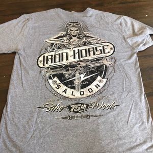 Iron Horse Saloon Tee 75th Anniversary